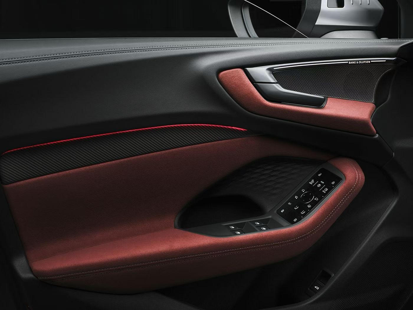 奥迪A5L 2026款 S5 碳纤维内饰板